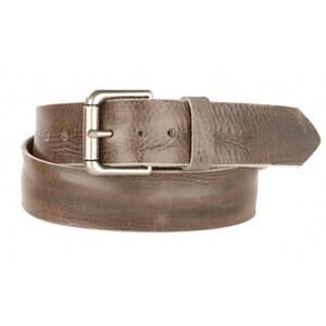 NEW BRAVE LEATHER unisex venturi belt in greystone